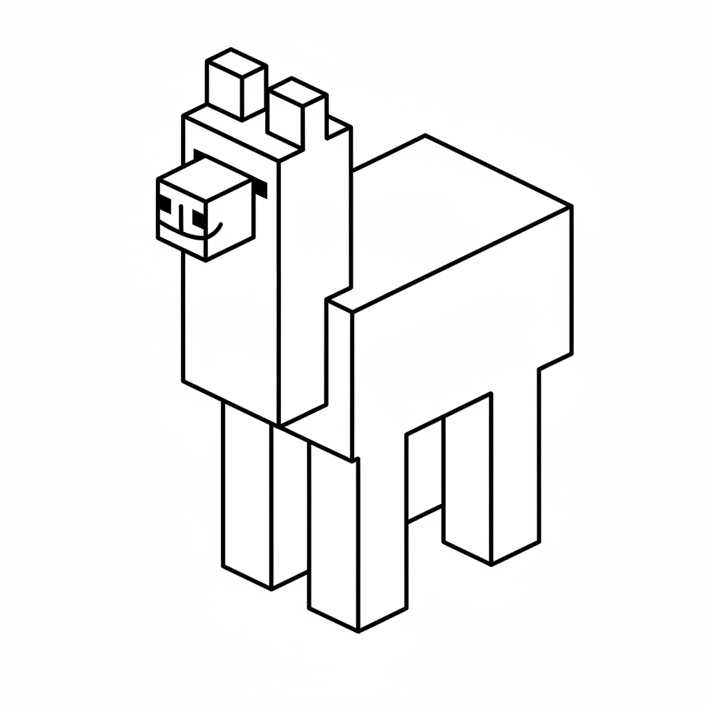 마인크래프트 색칠공부 도안