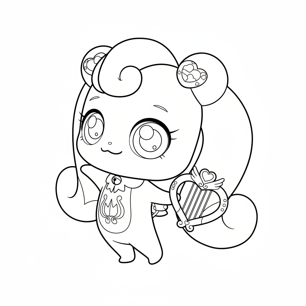 티니핑 색칠공부 도안